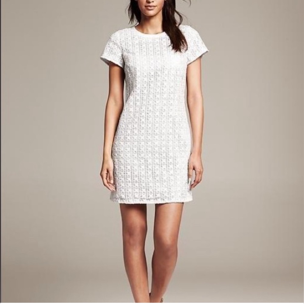 J. Crew White Mini Dress